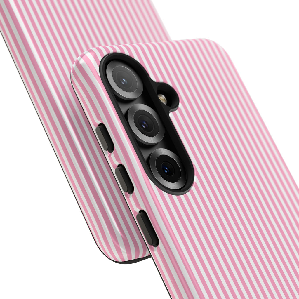 Galentines Day Pink Striped Lines phone case, Pink Stripe Iphone case | Tough Cases - Iphone, Samsung and Pixel Mobile cases