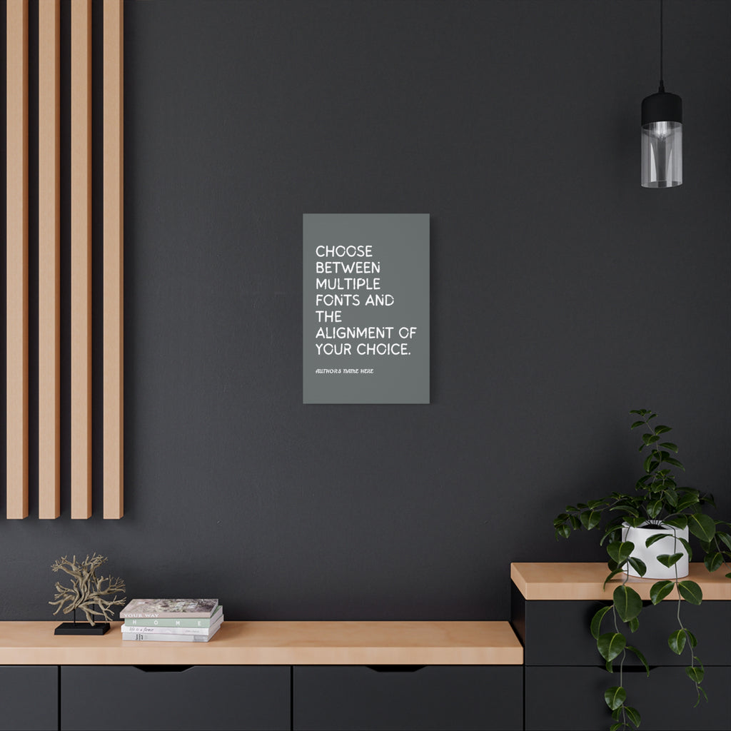 Custom Quote Print, Personalized Wall Art, Personalized Quote | Modern Poster for Wedding, Anniversary, Birthday or Home Decor, Frameless