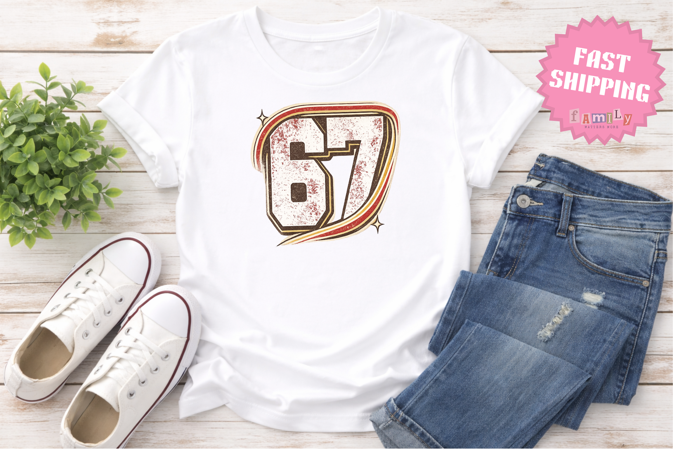 67 T-shirt - Comfort Colors Six Seven Shirt - Kids Meme Shirt - 6-7 Shirt