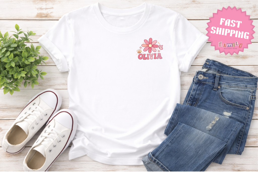 Personalized In My Flower Girl Era Shirt, Flower Girl Shirt, Wedding Party Kids Shirt, Bridal Party Shirt For Kids, Flower Girl Proposal Tee (Copy)