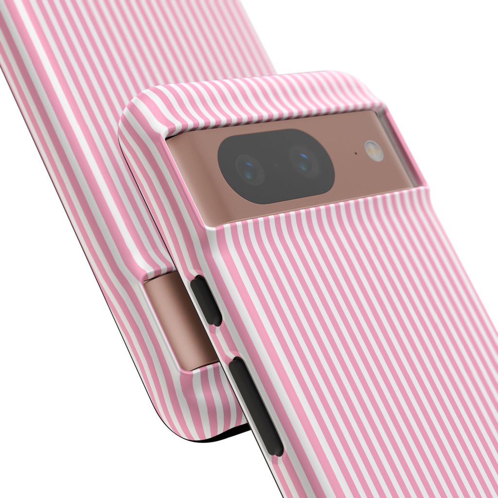 Galentines Day Pink Striped Lines phone case, Pink Stripe Iphone case | Tough Cases - Iphone, Samsung and Pixel Mobile cases