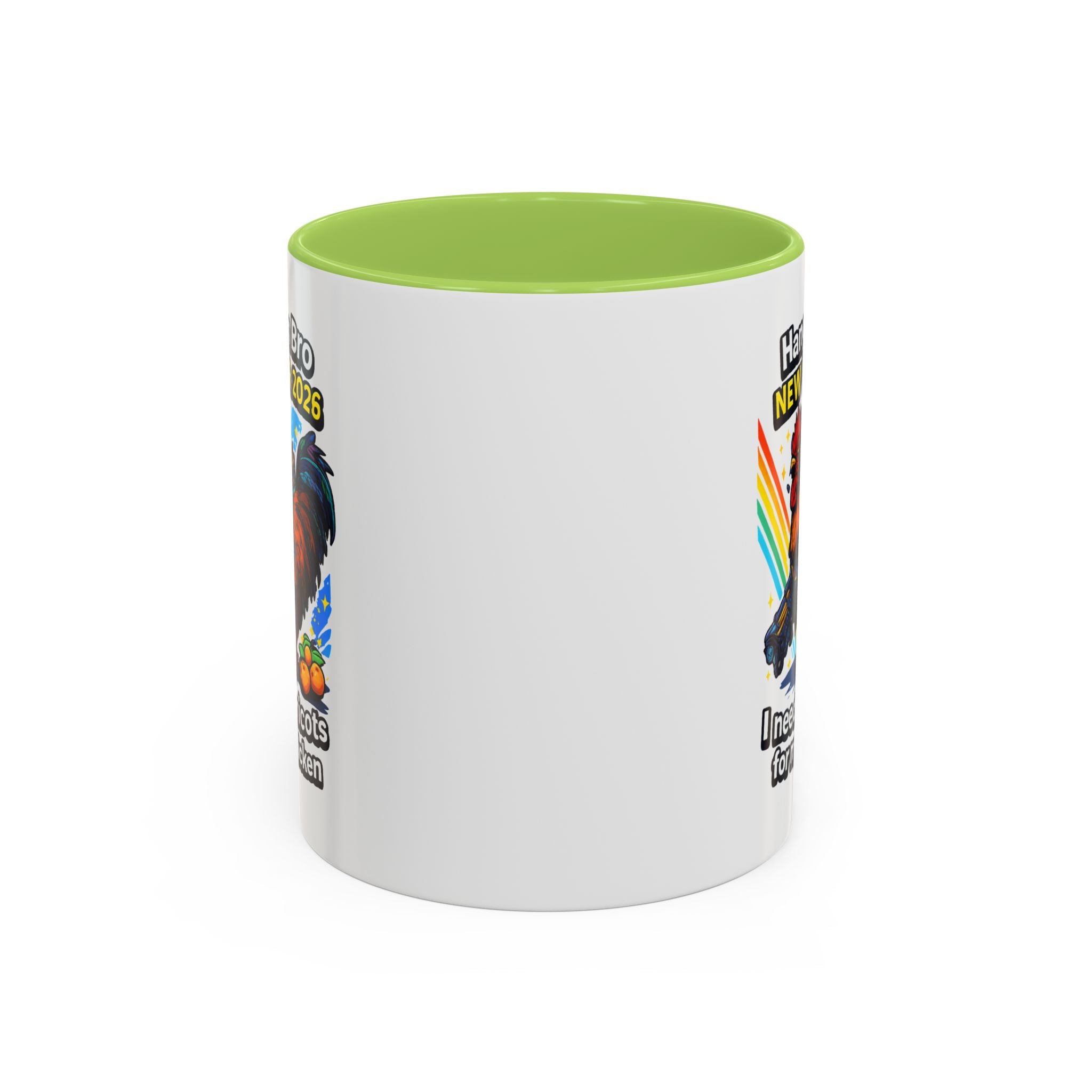 Hang On Bro 2026 Apricots Mug, Funny Rooster Gamer Coffee Mug 15oz Accent Cup, Arc Raiders Inspired Gift for Brother