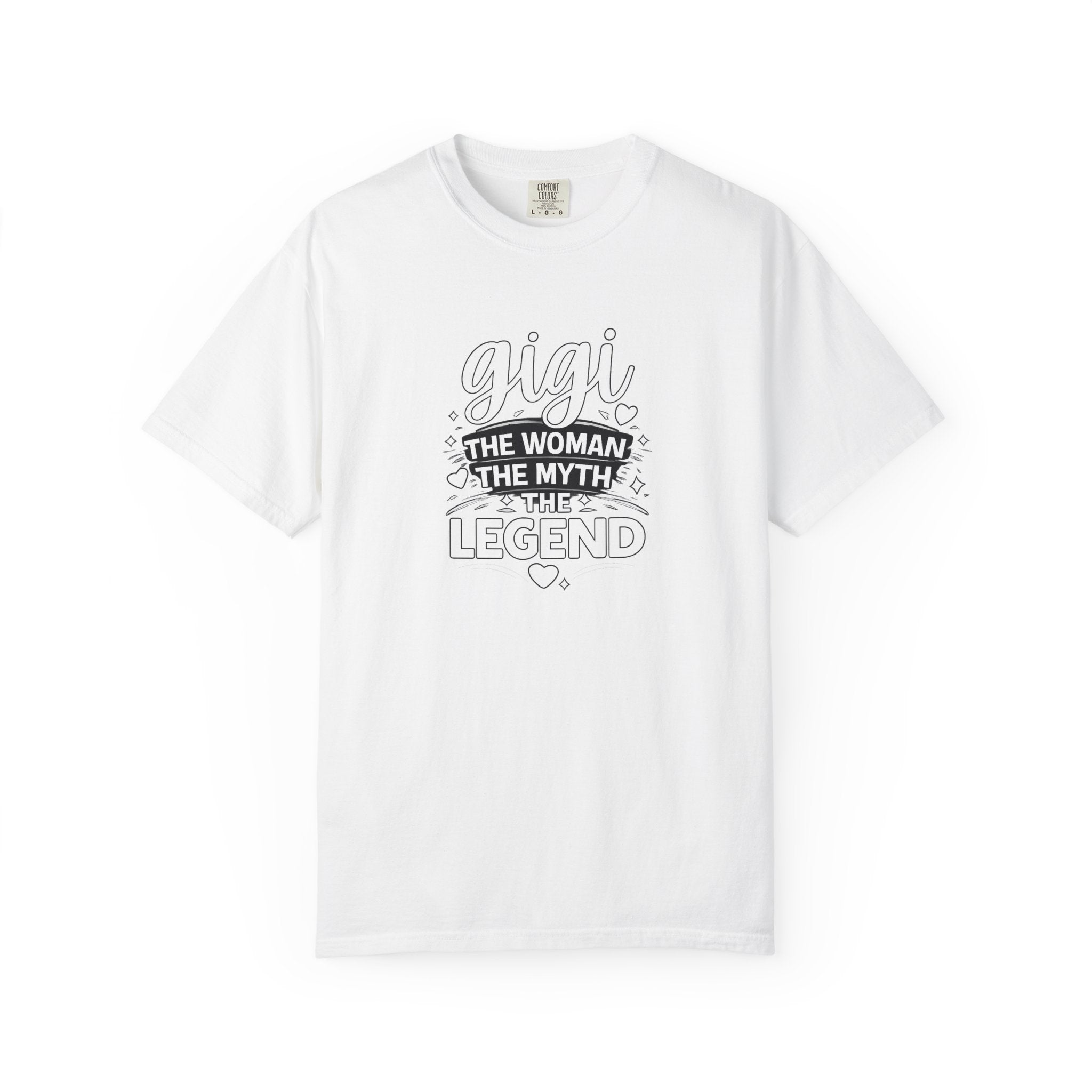 Gigi Shirt The Woman The Myth The Legend, Gigi Grandma T-Shirt, Mothers Day Gift for Gigi, Grandma Gift Tee