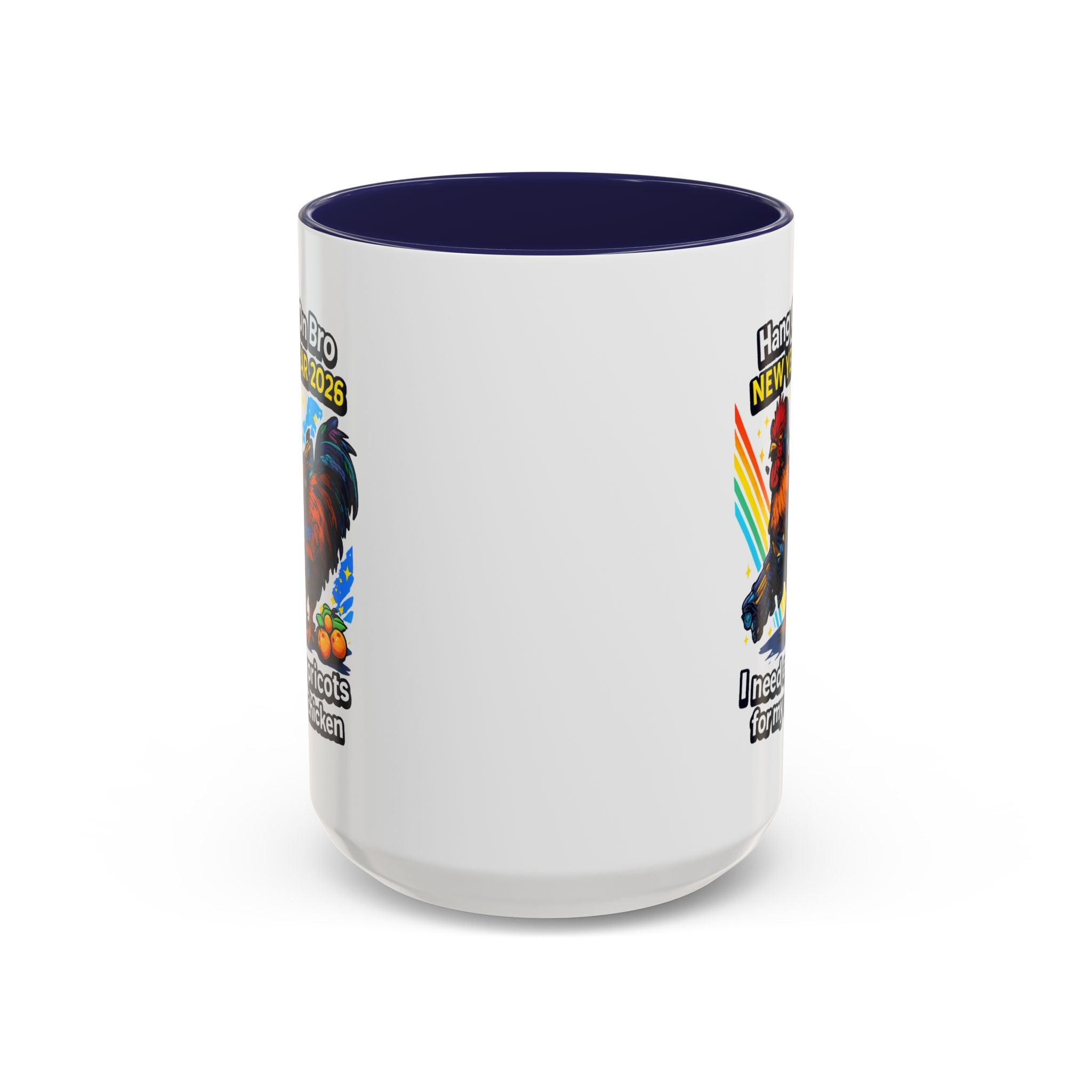 Hang On Bro 2026 Apricots Mug, Funny Rooster Gamer Coffee Mug 15oz Accent Cup, Arc Raiders Inspired Gift for Brother