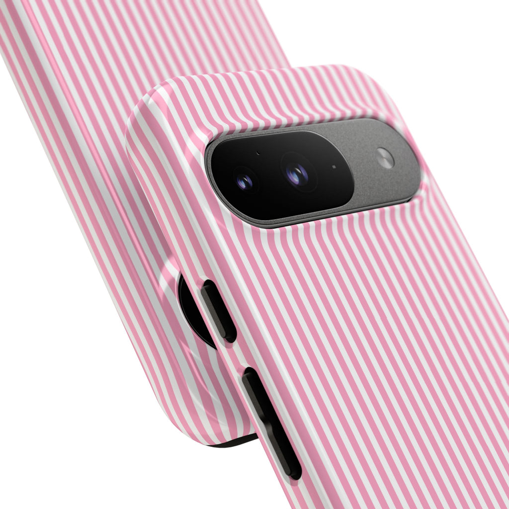 Galentines Day Pink Striped Lines phone case, Pink Stripe Iphone case | Tough Cases - Iphone, Samsung and Pixel Mobile cases