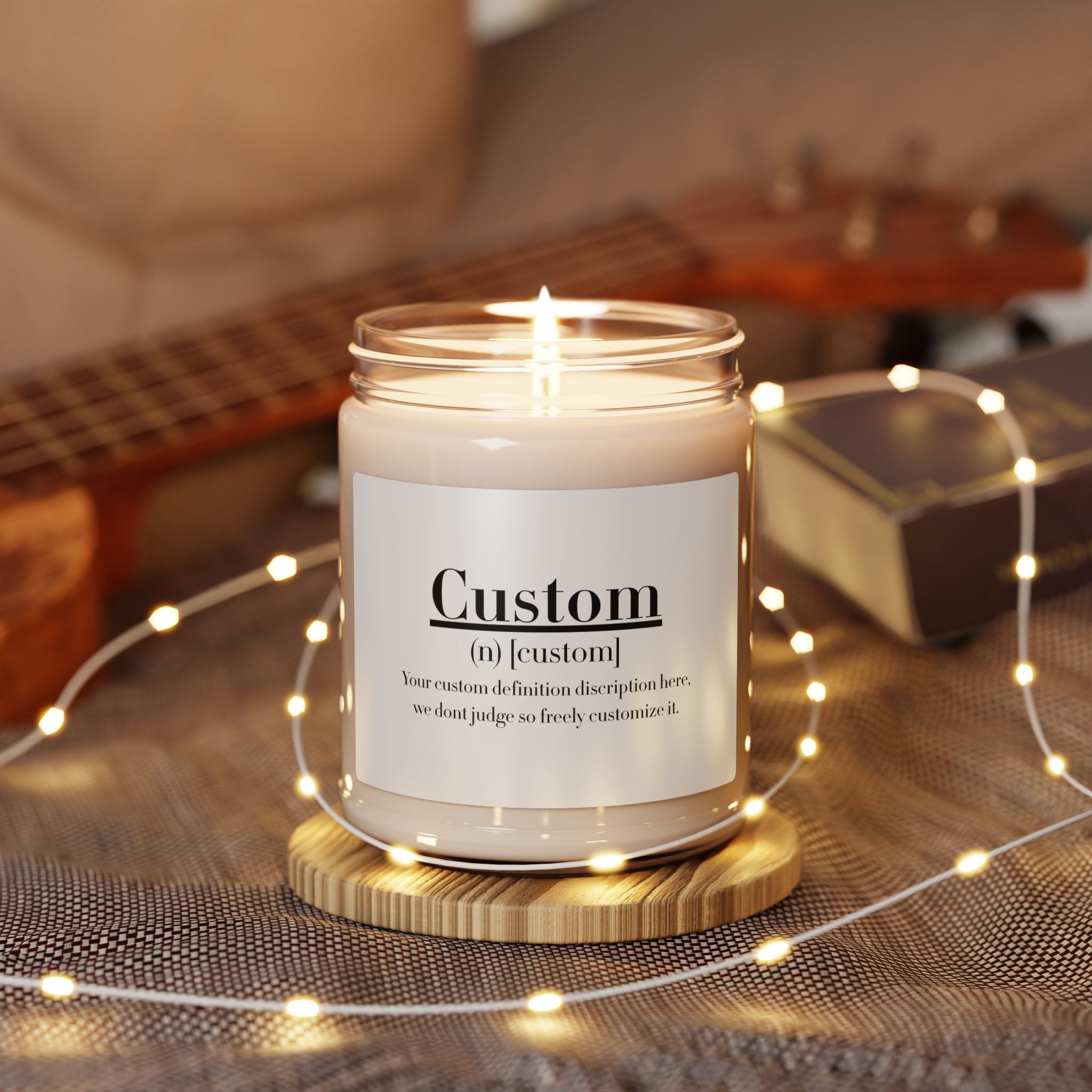 Custom Definition Candle | Personalized Definition Candles, Funny Definition Quote Candle | Personalized Scented Candle