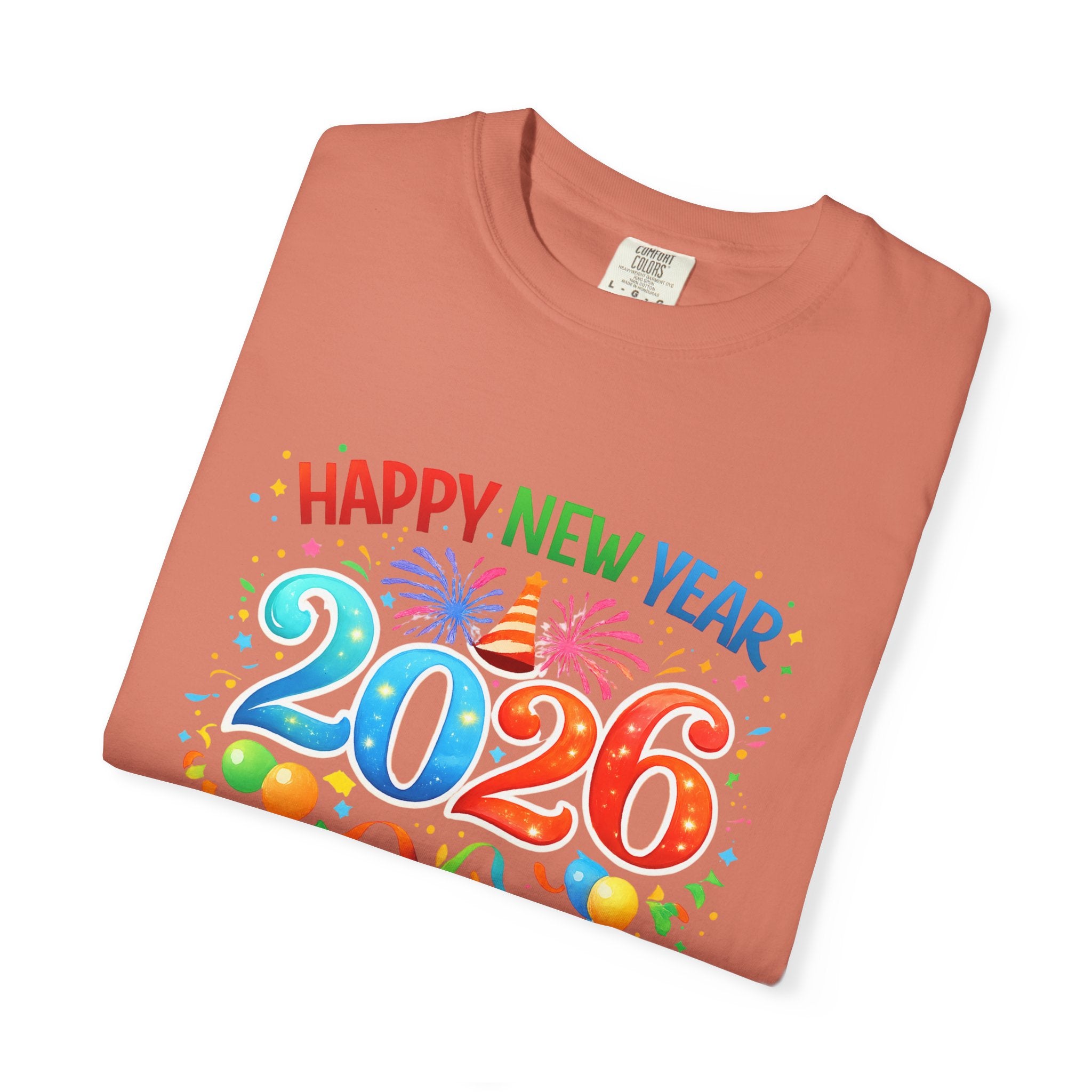 Happy New Year 2026 Family Shirts, Matching New Year Crew Tees, Mom Dad Kids Toddler Baby, NYE Party Outfit, Unisex