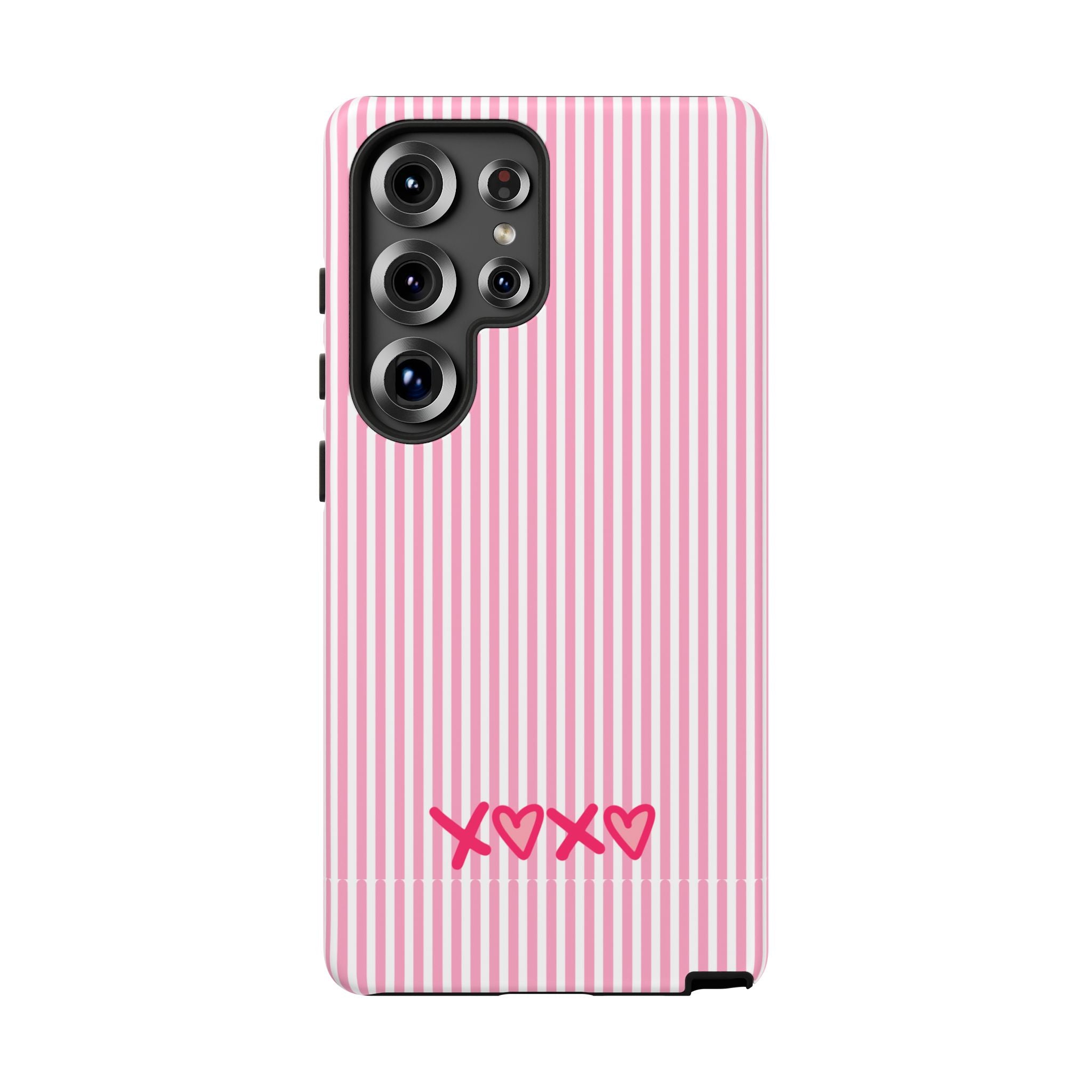 Galentines Day Pink Striped Lines phone case, Pink Stripe Iphone case | Tough Cases - Iphone, Samsung and Pixel Mobile cases