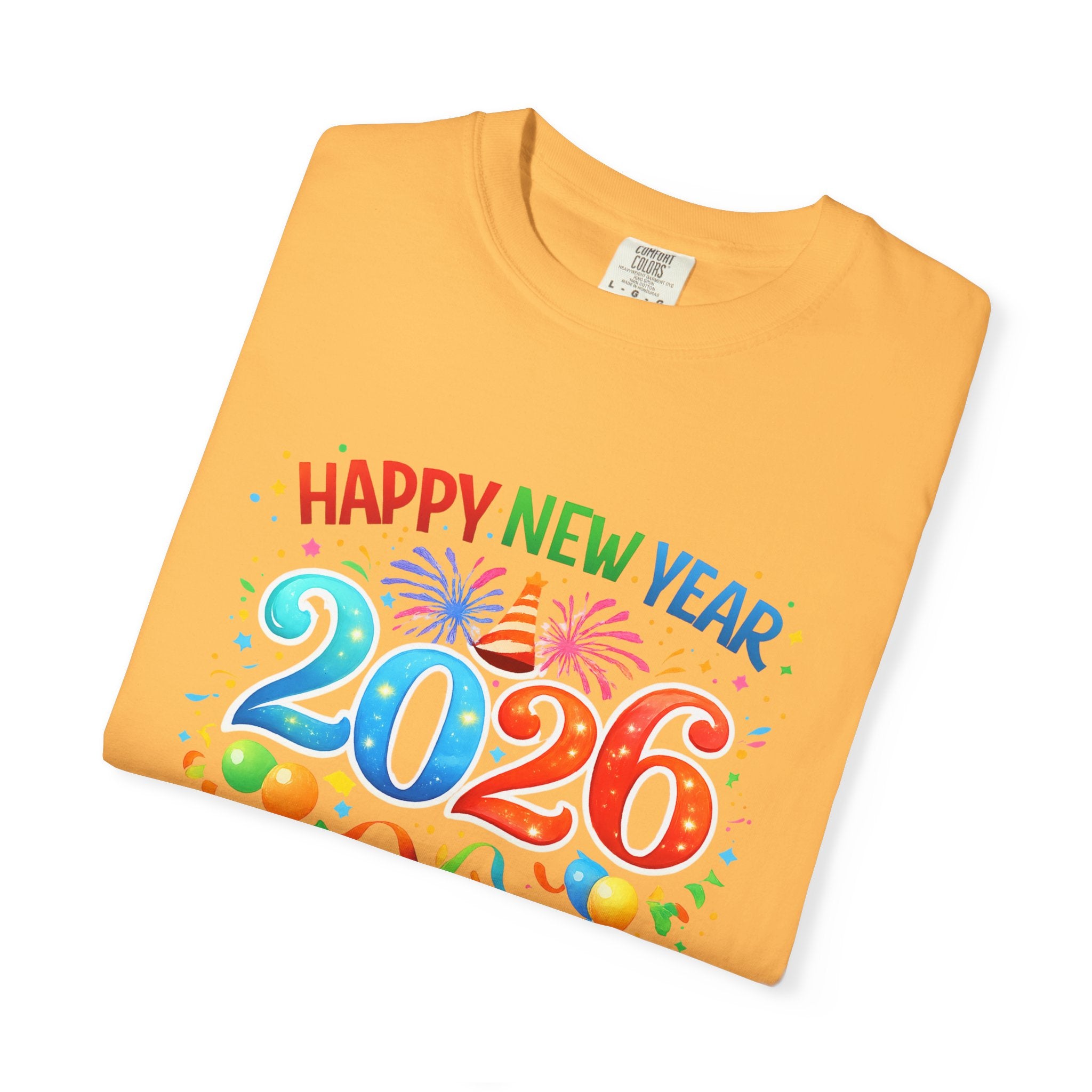 Happy New Year 2026 Family Shirts, Matching New Year Crew Tees, Mom Dad Kids Toddler Baby, NYE Party Outfit, Unisex