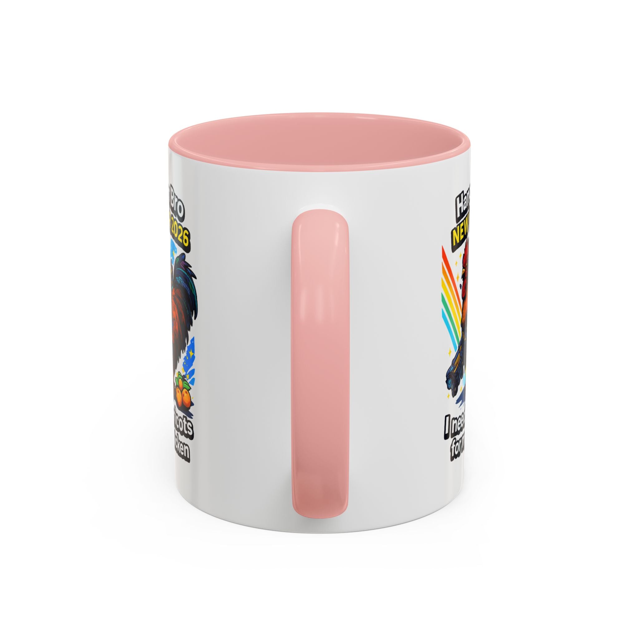 Hang On Bro 2026 Apricots Mug, Funny Rooster Gamer Coffee Mug 15oz Accent Cup, Arc Raiders Inspired Gift for Brother