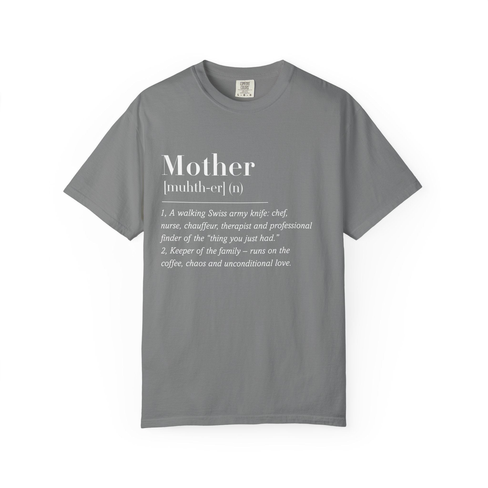 Mother Definition tshirt for Mama for Mother's Day Gift, Mama Definition Tee, Gifts for Mama to Be, Mother Quote T-shirt , Funny Mama Shirt