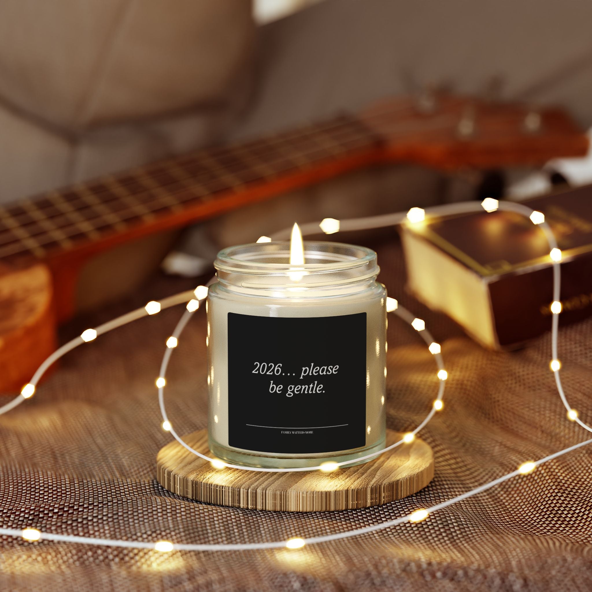 2026 Please Be Gentle Candle, Funny New Year Soy Candle 9oz, Scented Jar Candle, New Years Eve Gift, Holiday Decor