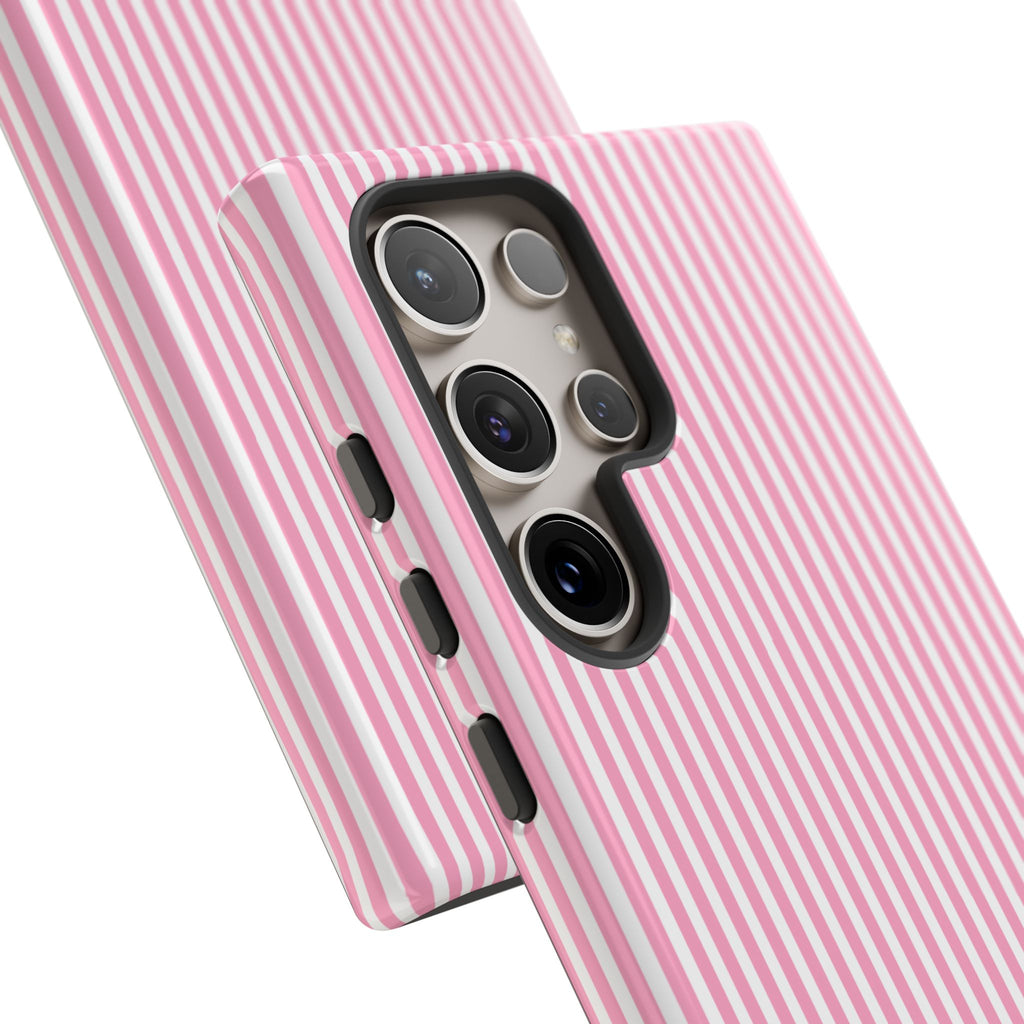 Galentines Day Pink Striped Lines phone case, Pink Stripe Iphone case | Tough Cases - Iphone, Samsung and Pixel Mobile cases