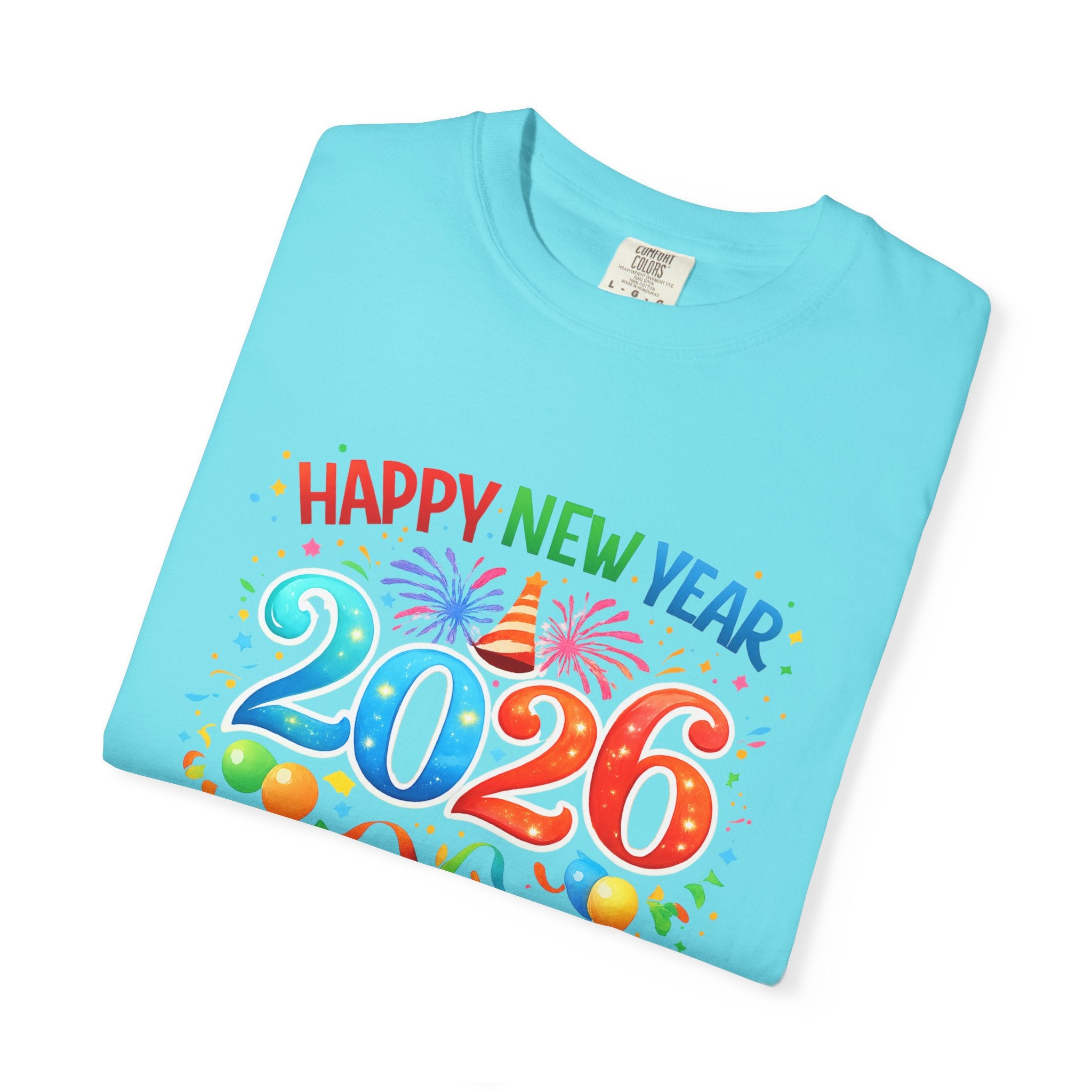 Happy New Year 2026 Family Shirts, Matching New Year Crew Tees, Mom Dad Kids Toddler Baby, NYE Party Outfit, Unisex
