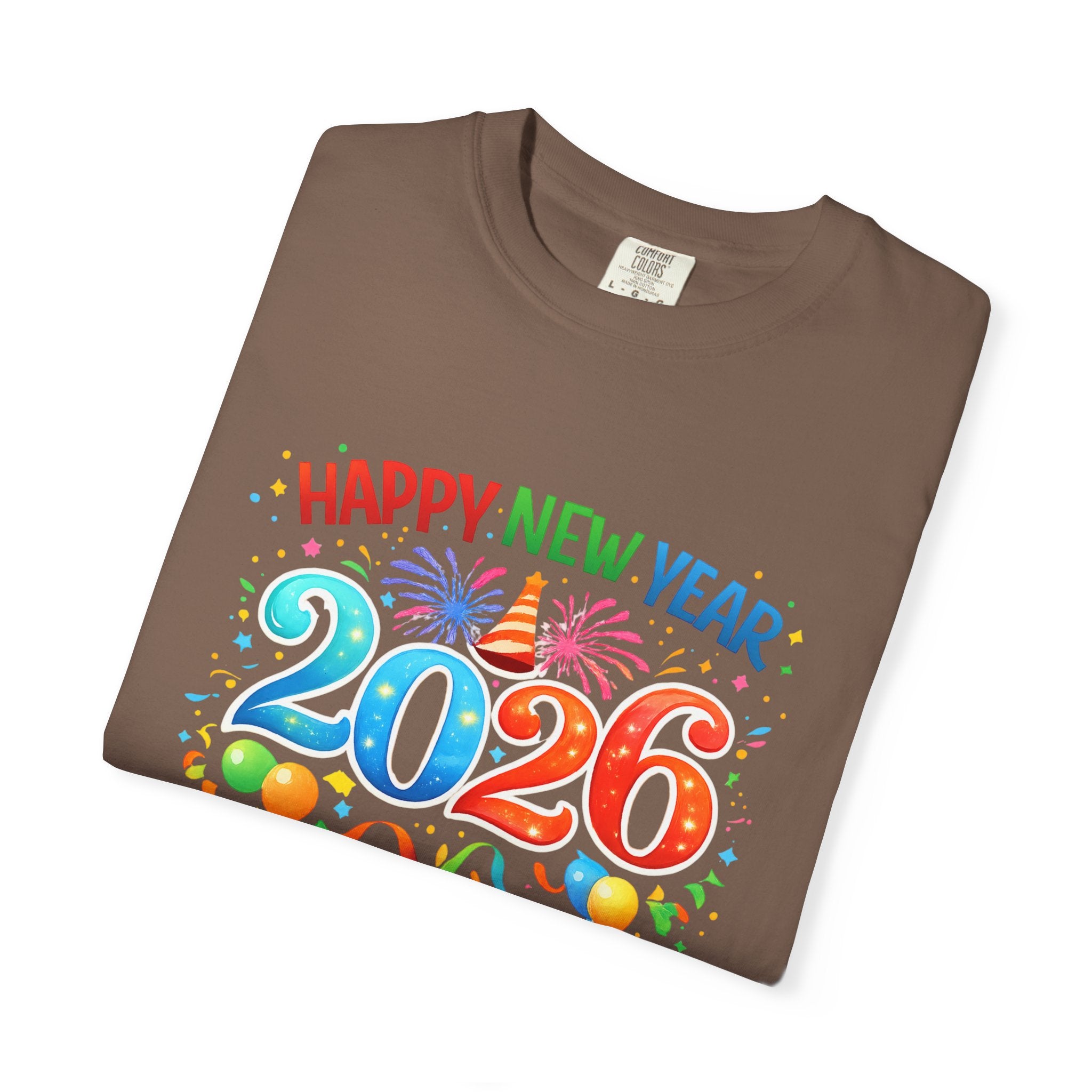 Happy New Year 2026 Family Shirts, Matching New Year Crew Tees, Mom Dad Kids Toddler Baby, NYE Party Outfit, Unisex