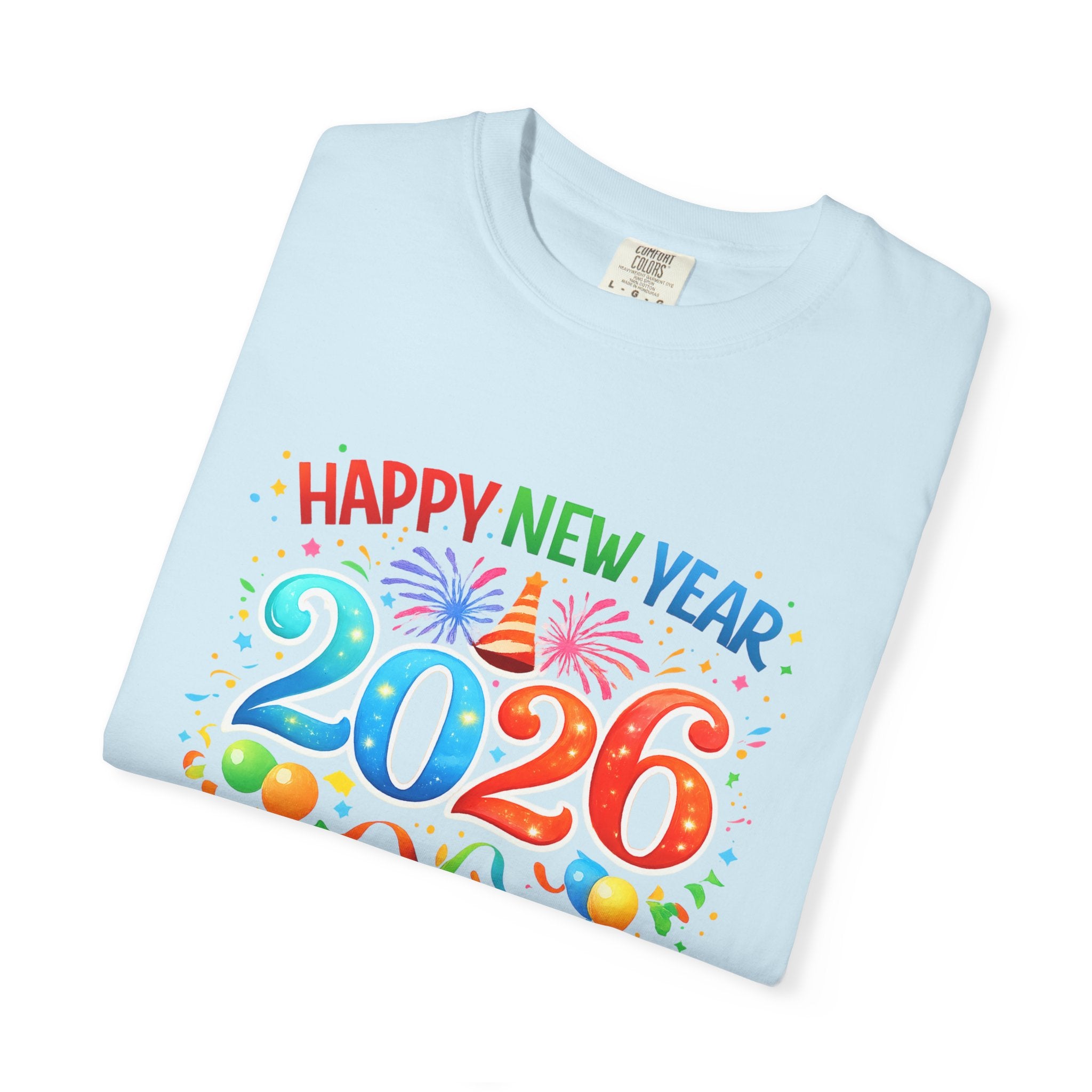 Happy New Year 2026 Family Shirts, Matching New Year Crew Tees, Mom Dad Kids Toddler Baby, NYE Party Outfit, Unisex