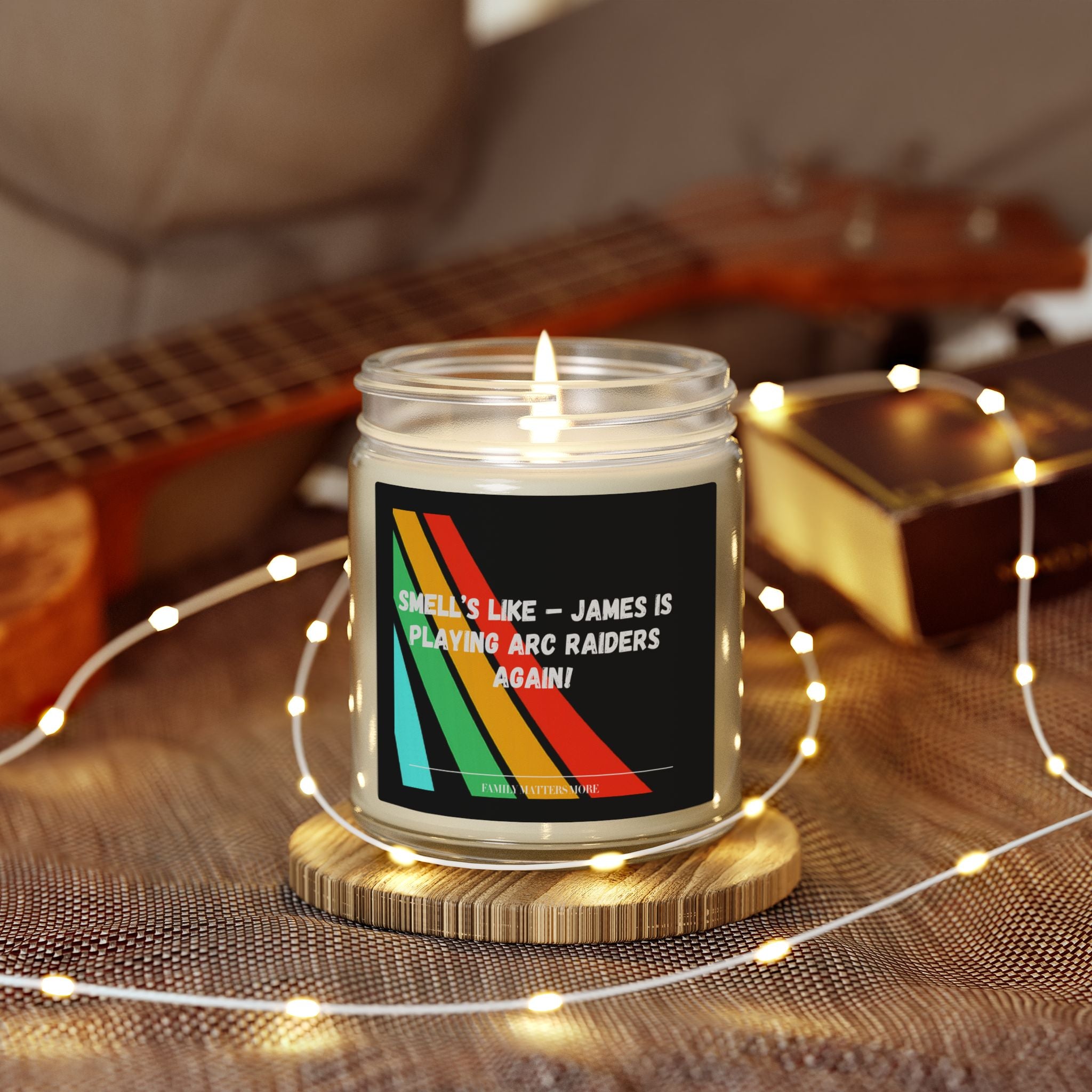 Custom Arc Raiders Candle, Smells Like (Name) Is Playing Arc Raiders Again, Funny Gamer Gift, Personalized 11-15oz Scented Candle