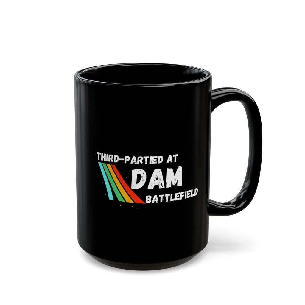 Arc Raider Inspired Mug, Third Partied At Dam Battlefield, Funny Gamer Coffee Mug 11oz 15oz, Gift for Brother