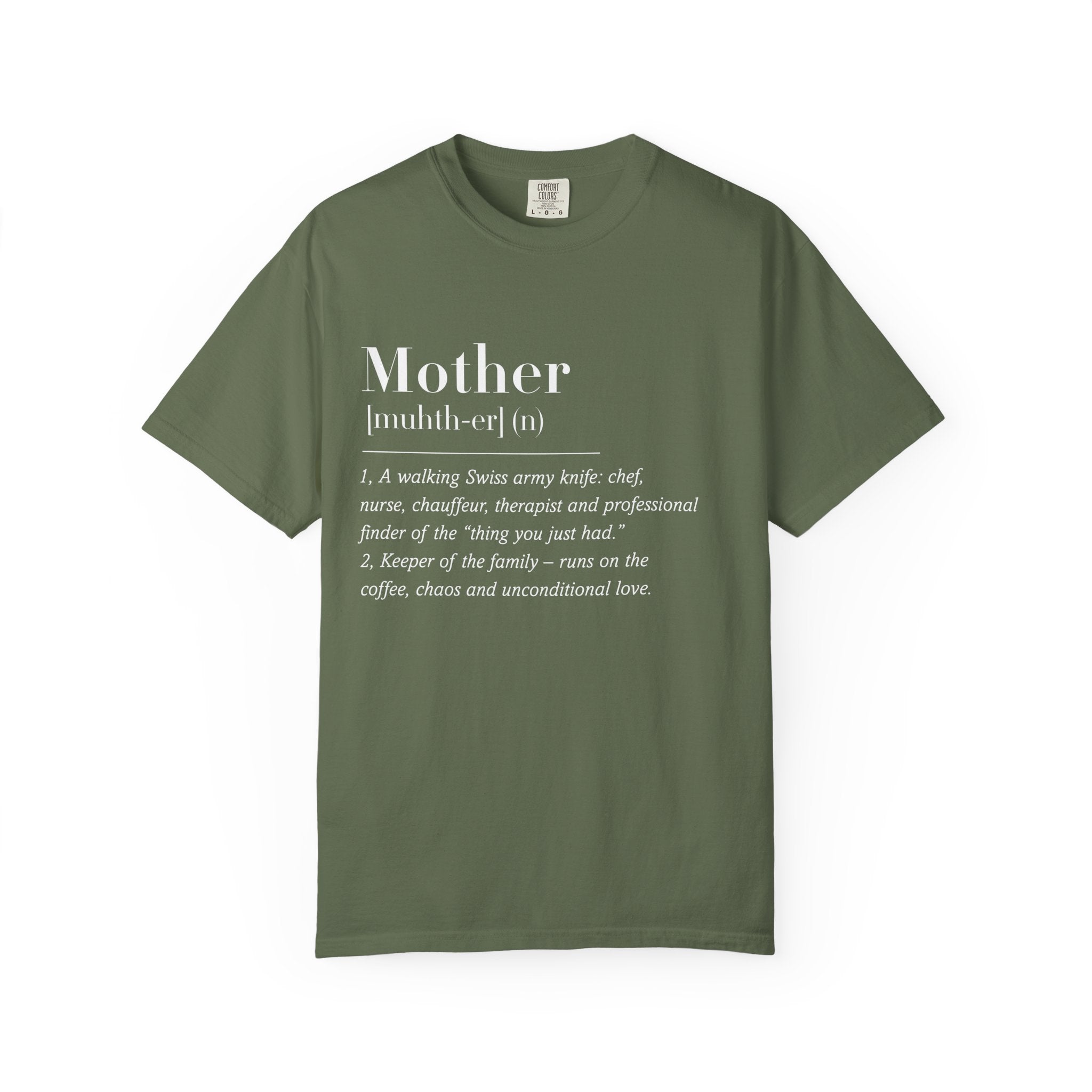 Mother Definition tshirt for Mama for Mother's Day Gift, Mama Definition Tee, Gifts for Mama to Be, Mother Quote T-shirt , Funny Mama Shirt