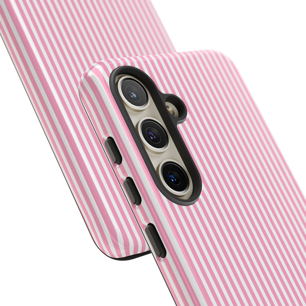 Galentines Day Pink Striped Lines phone case, Pink Stripe Iphone case | Tough Cases - Iphone, Samsung and Pixel Mobile cases