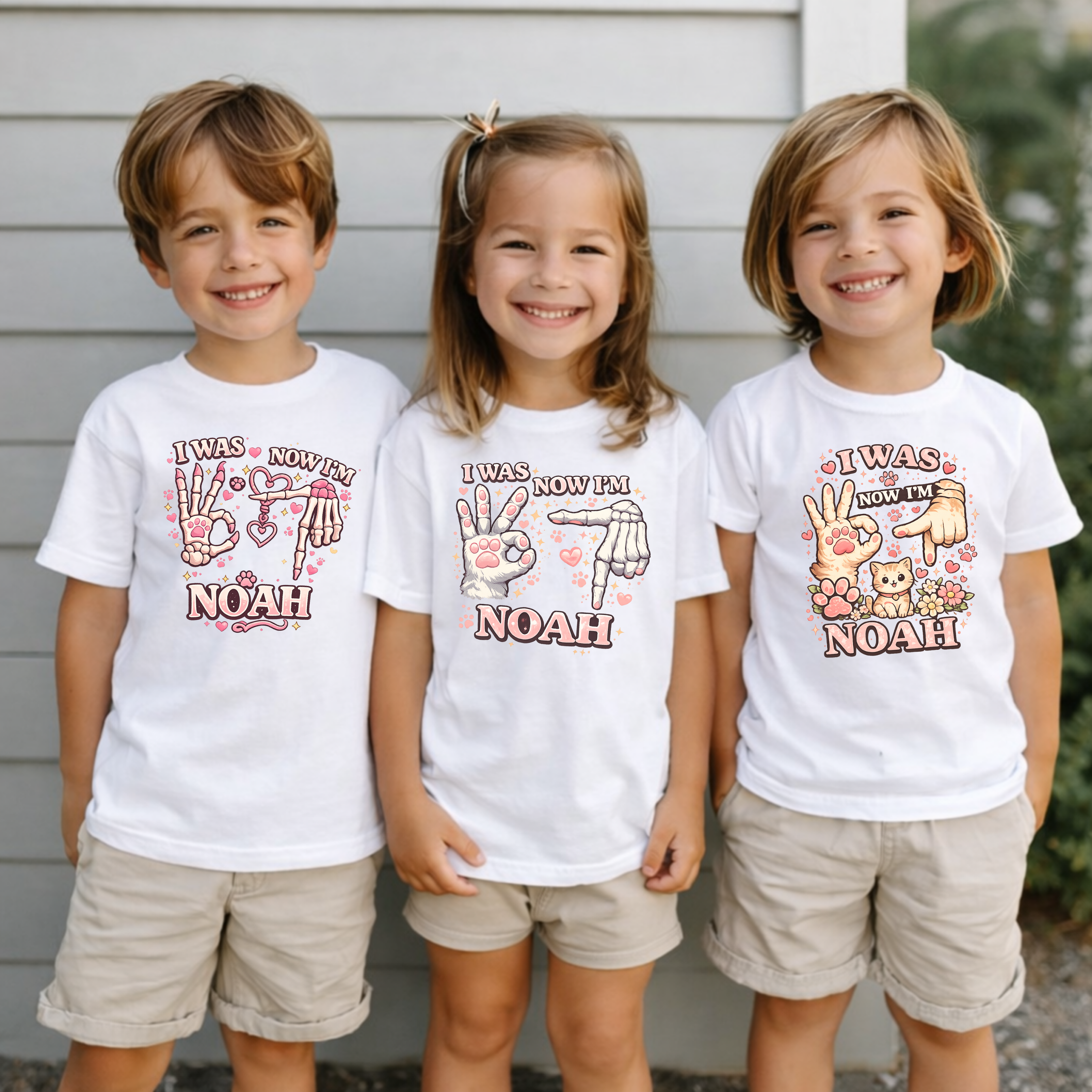 Custom I Was 6 Now I’m 7 Shirt, Retro 6 7 Birthday Shirt, 7th Birthday Boy Tee, Funny 7th B-Day Gift for Boy, Personalized Name Tee, 67 Tees