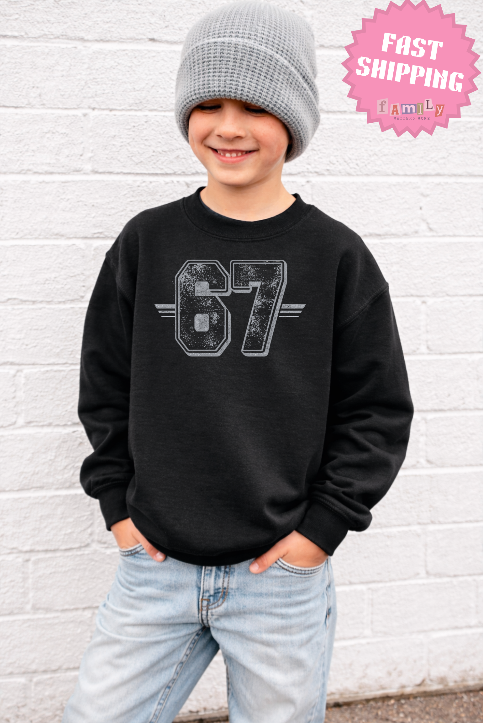 67 T-shirt - Comfort Colors Six Seven Shirt - Kids Meme Shirt - 6-7 Shirt