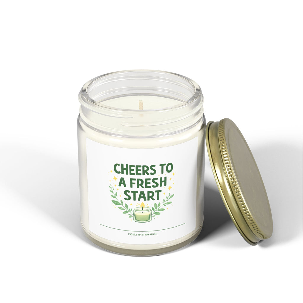 Cheers to 2026 Candle, New Year Soy Candle 9oz, Scented Jar Candle, New Years Eve Gift, Holiday Home Decor
