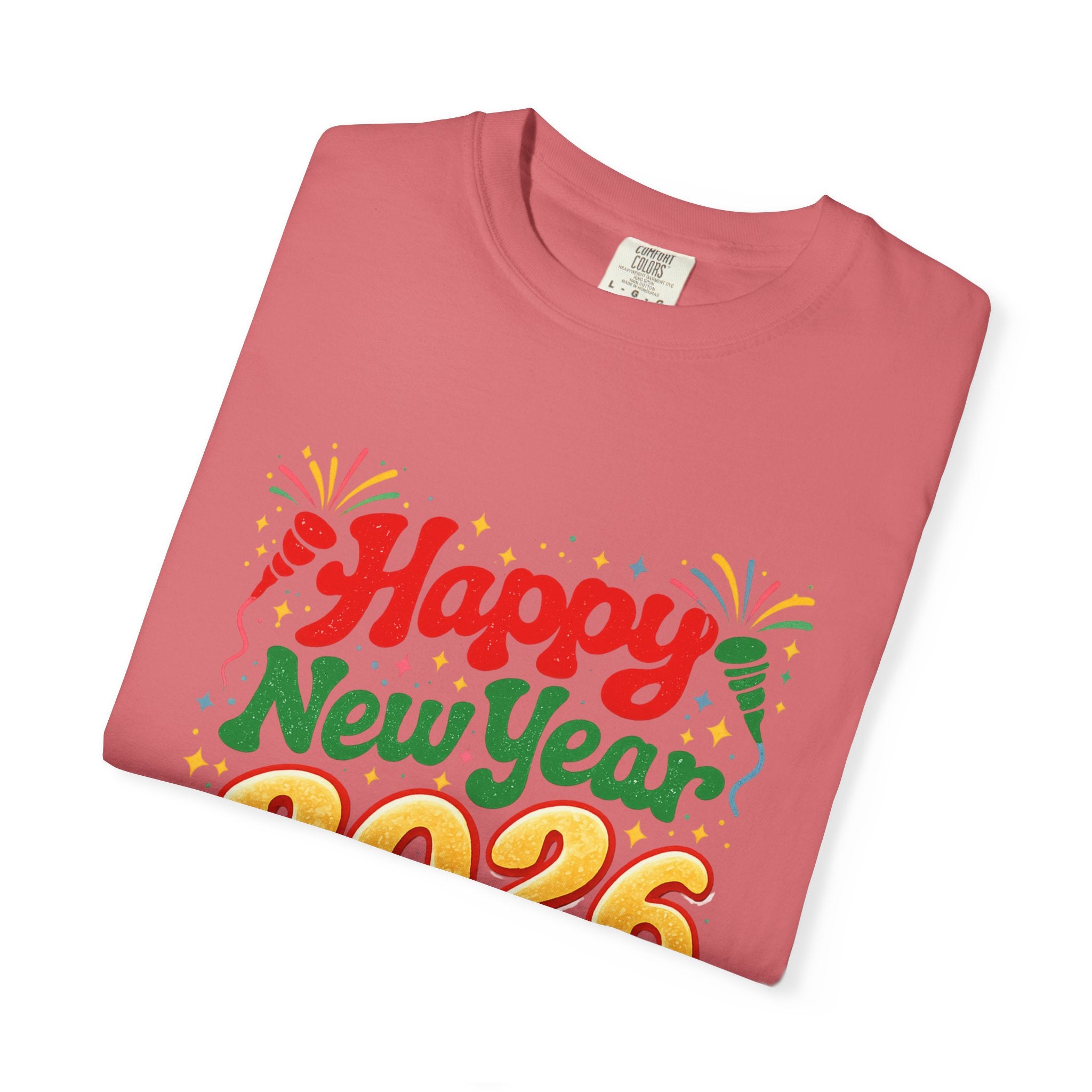 Happy New Year 2026 Matching Family Shirts, Mom Dad Kids Tee, NYE Party Outfit, Unisex Youth Toddler Baby