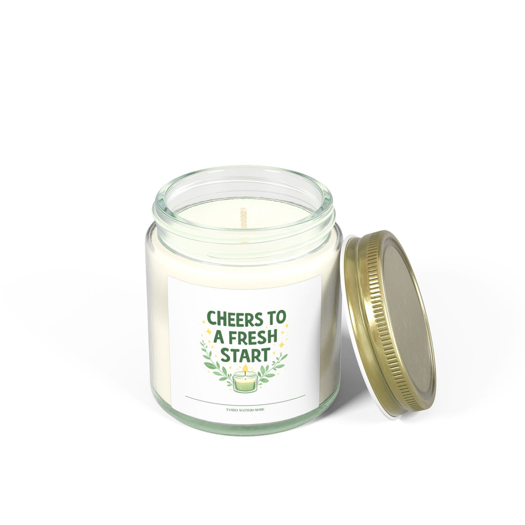 Cheers to 2026 Candle, New Year Soy Candle 9oz, Scented Jar Candle, New Years Eve Gift, Holiday Home Decor