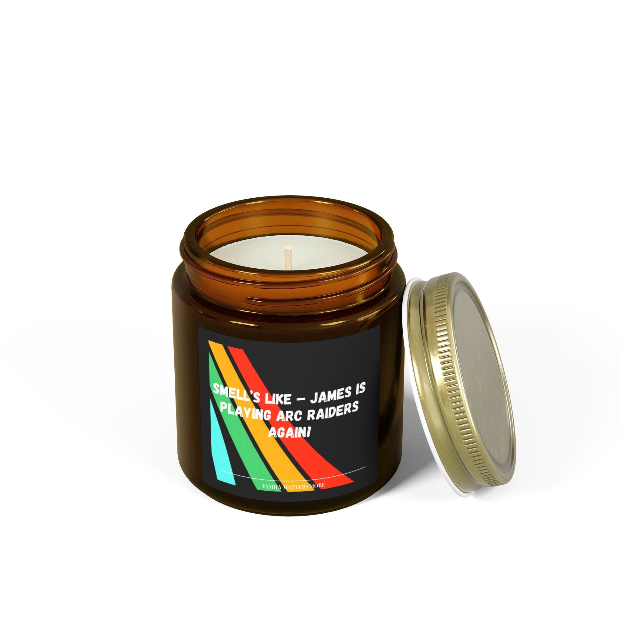 Custom Arc Raiders Candle, Smells Like (Name) Is Playing Arc Raiders Again, Funny Gamer Gift, Personalized 11-15oz Scented Candle