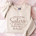sister sweatshirt, gift for sister, sister hoodie, sister love gift, long distance sis, sisters bond, sister quote tee, family love shirt, sister birthday gift, sisters forever, sibling gift, cozy sister hoodie, heart sister shirt