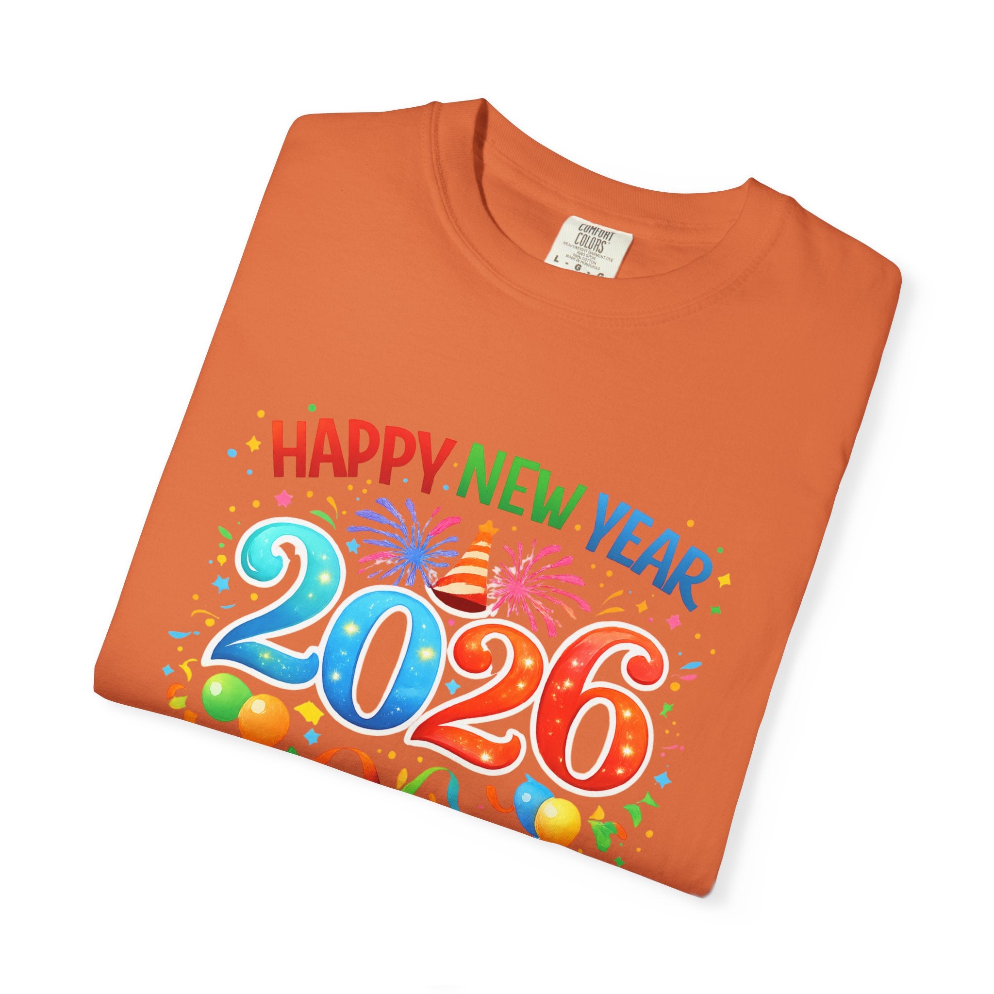 Happy New Year 2026 Family Shirts, Matching New Year Crew Tees, Mom Dad Kids Toddler Baby, NYE Party Outfit, Unisex