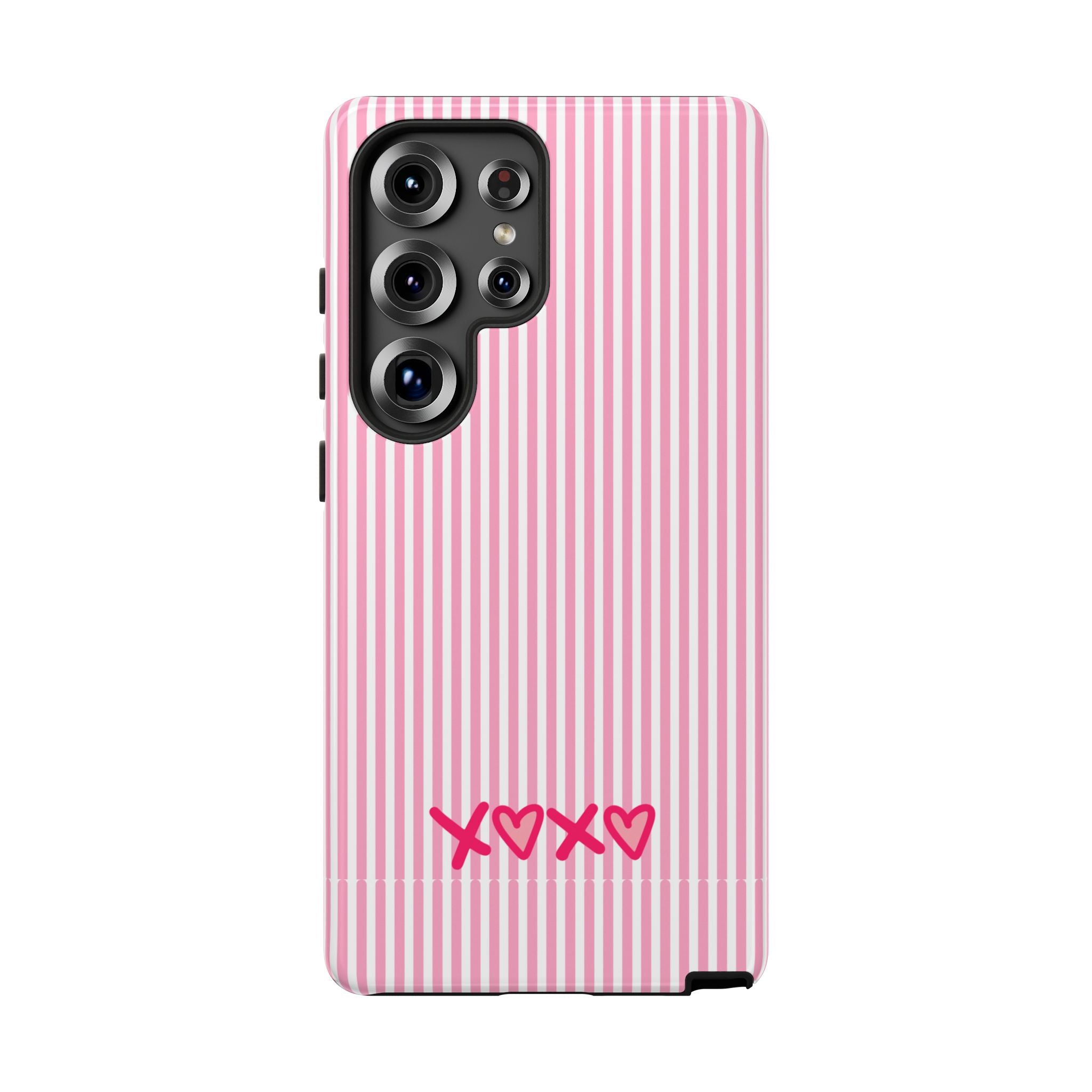 Galentines Day Pink Striped Lines phone case, Pink Stripe Iphone case | Tough Cases - Iphone, Samsung and Pixel Mobile cases