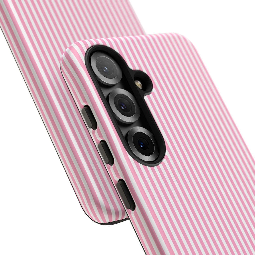 Galentines Day Pink Striped Lines phone case, Pink Stripe Iphone case | Tough Cases - Iphone, Samsung and Pixel Mobile cases