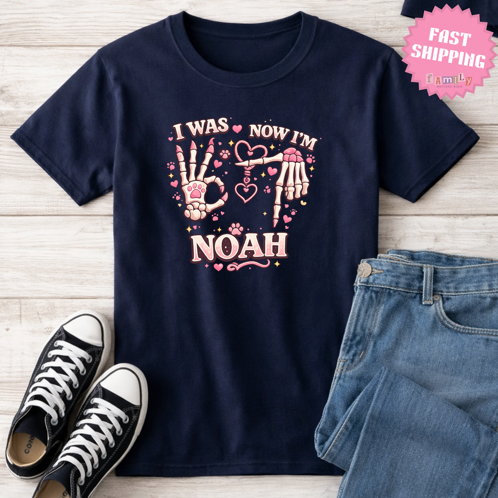 Custom I Was 6 Now I’m 7 Shirt, Retro 6 7 Birthday Shirt, 7th Birthday Boy Tee, Funny 7th B-Day Gift for Boy, Personalized Name Tee, 67 Tees