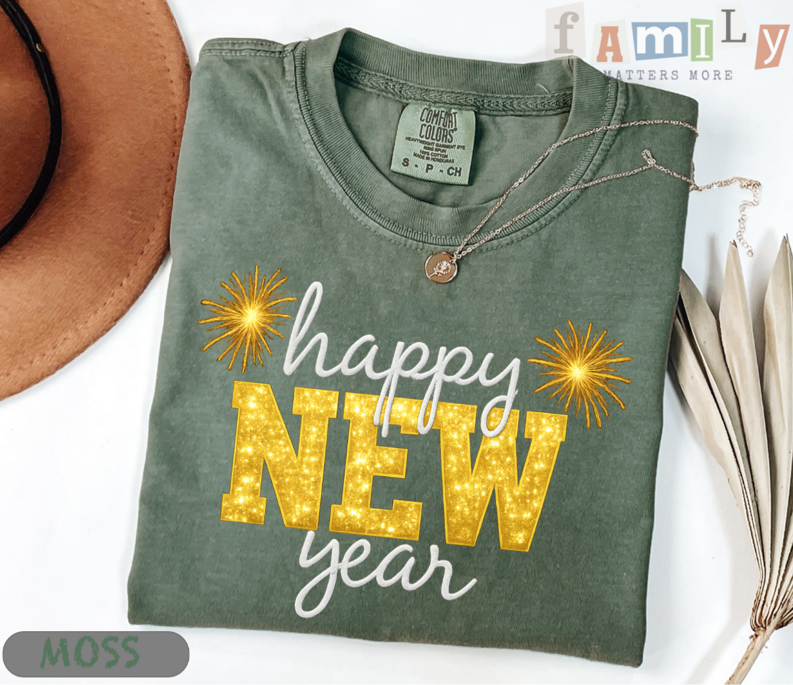 New Year 2026 Shirt, Happy New Year Fireworks Tee, New Years Crew Shirt, Matching Family NYE Party Outfit, Unisex
