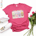 Kawaii Cute Friends Shirt, Labubu Inspired Tee, Gift for Daughter, Cartoon Animal Friends T-Shirt, Unisex Adult Youth, Birthday Gift for Girls