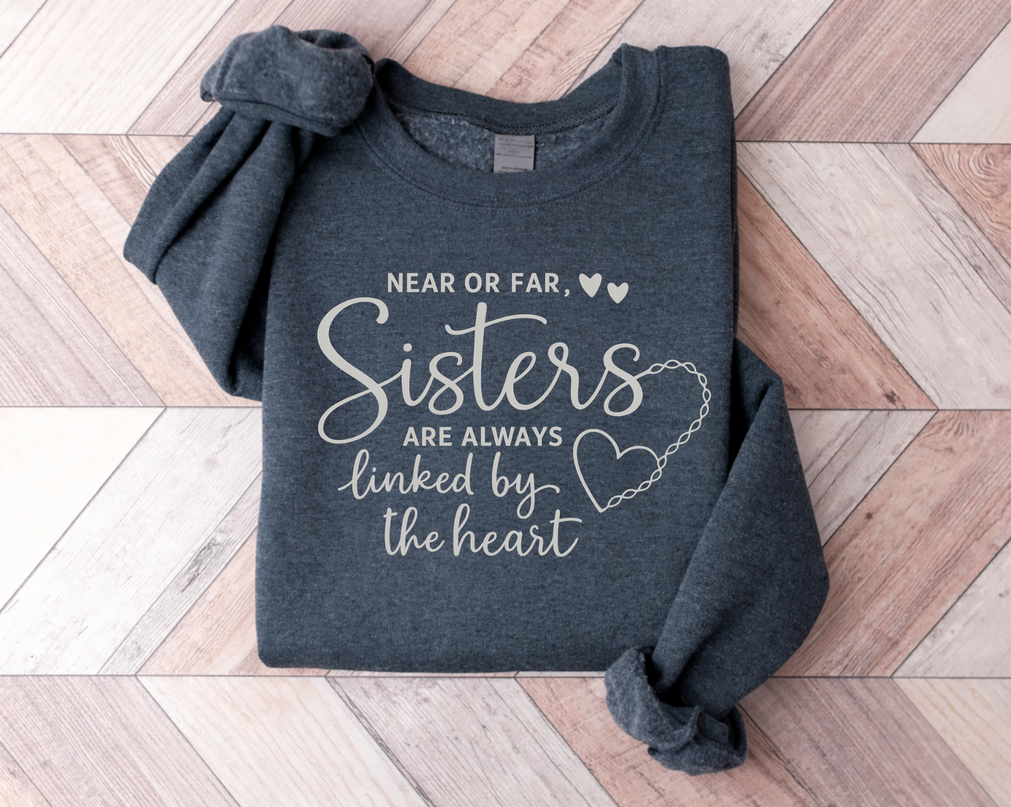 sister sweatshirt, gift for sister, sister hoodie, sister love gift, long distance sis, sisters bond, sister quote tee, family love shirt, sister birthday gift, sisters forever, sibling gift, cozy sister hoodie, heart sister shirt