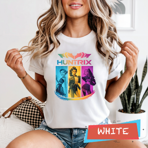Huntrix Shirt, Kpop Demon Hunters Tee, K-Pop Fan Gift, Unisex Graphic T-Shirt, Anime Kpop Style Top, Concert Outfit Shirt, Birthday Gift for Kpop Lover