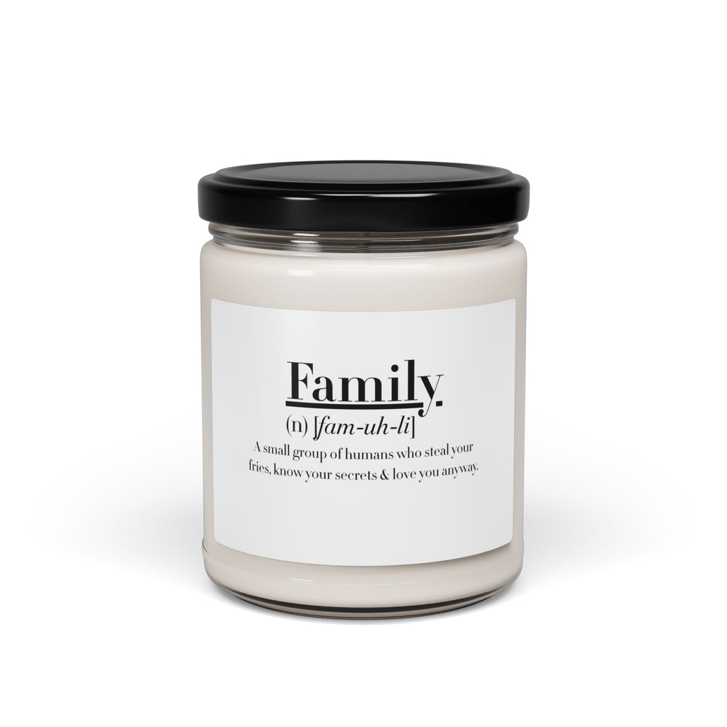 Family Definition Candle | Personalized Gift Candle | Family Reunion Gift | Mother's Day Gift | Home Decor | Family Christmas Gifts