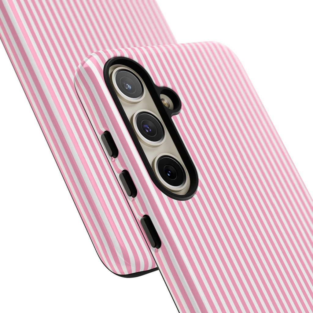 Galentines Day Pink Striped Lines phone case, Pink Stripe Iphone case | Tough Cases - Iphone, Samsung and Pixel Mobile cases