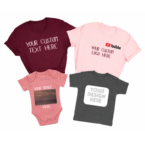 Custom shirt, Personalized Writing Saying T shirt. Custom Logo T-shirt, Custom shirts, Custom family shirts