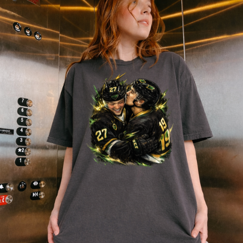 Ilya Rozanov and Shane Hollander Shirt, Heated Rivalry Inspired Shirt, Hudson Williams Merch, Hudson Williams Connor Storrie Tee