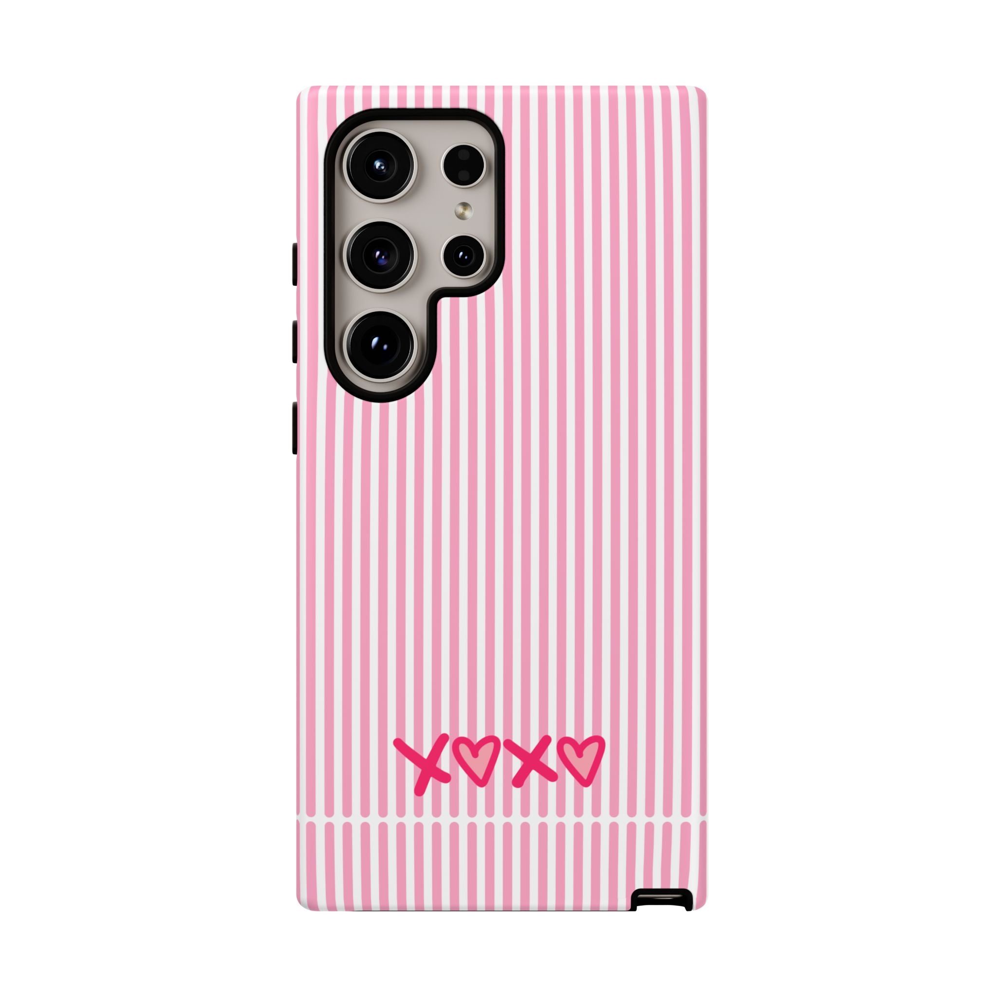 Galentines Day Pink Striped Lines phone case, Pink Stripe Iphone case | Tough Cases - Iphone, Samsung and Pixel Mobile cases