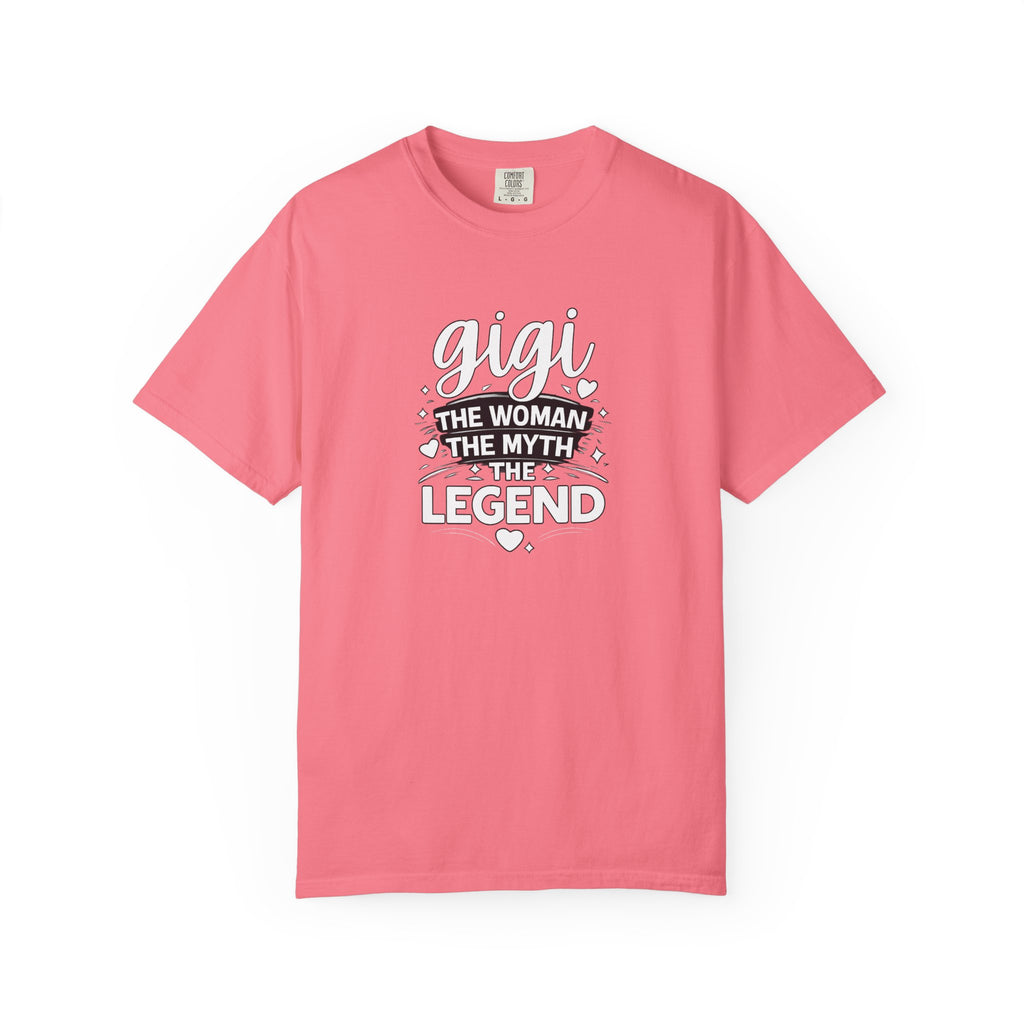Gigi Shirt The Woman The Myth The Legend, Gigi Grandma T-Shirt, Mothers Day Gift for Gigi, Grandma Gift Tee