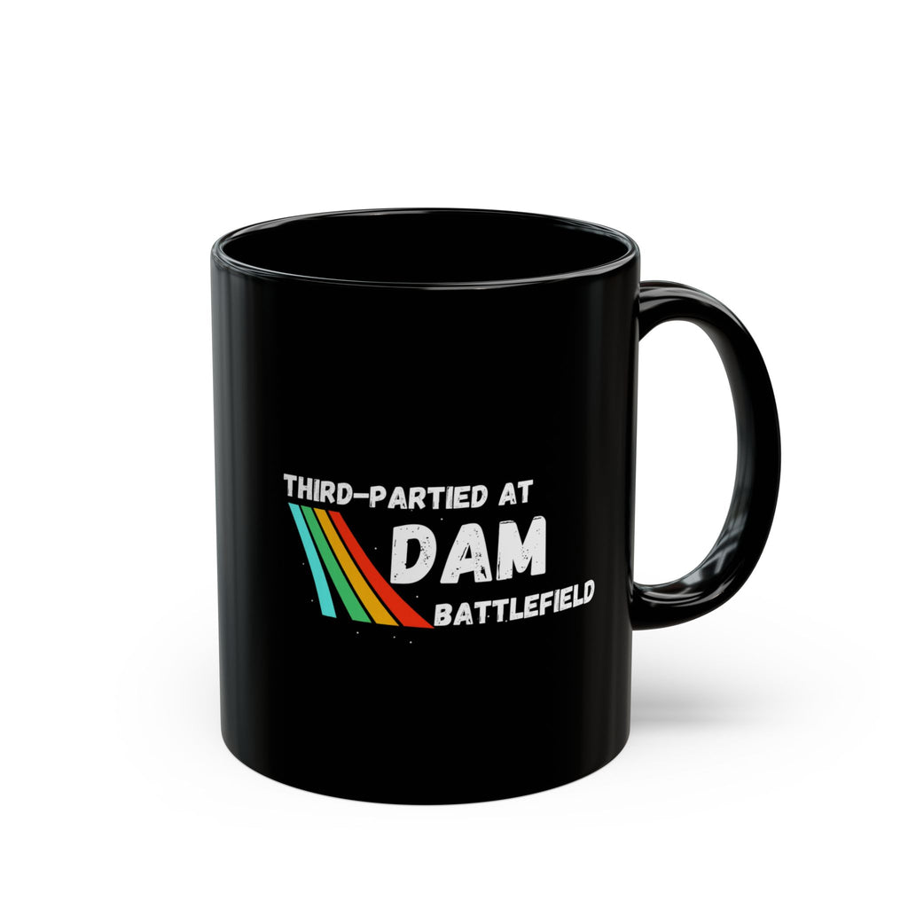 Arc Raider Inspired Mug, Third Partied At Dam Battlefield, Funny Gamer Coffee Mug 11oz 15oz, Gift for Brother