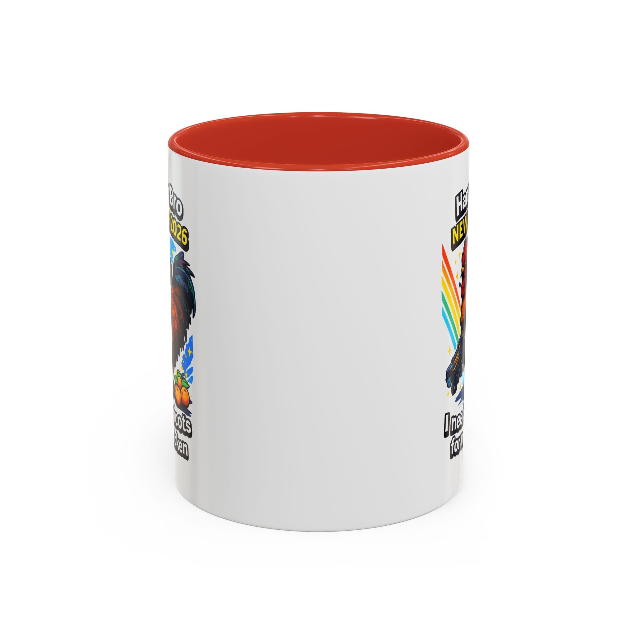 Hang On Bro 2026 Apricots Mug, Funny Rooster Gamer Coffee Mug 15oz Accent Cup, Arc Raiders Inspired Gift for Brother