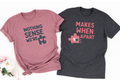 Nothing Makes Sense When We’re Apart Matching Couple Shirts, Puzzle Piece Valentine Shirts, Long Distance Couple Gift, His and Hers Tees