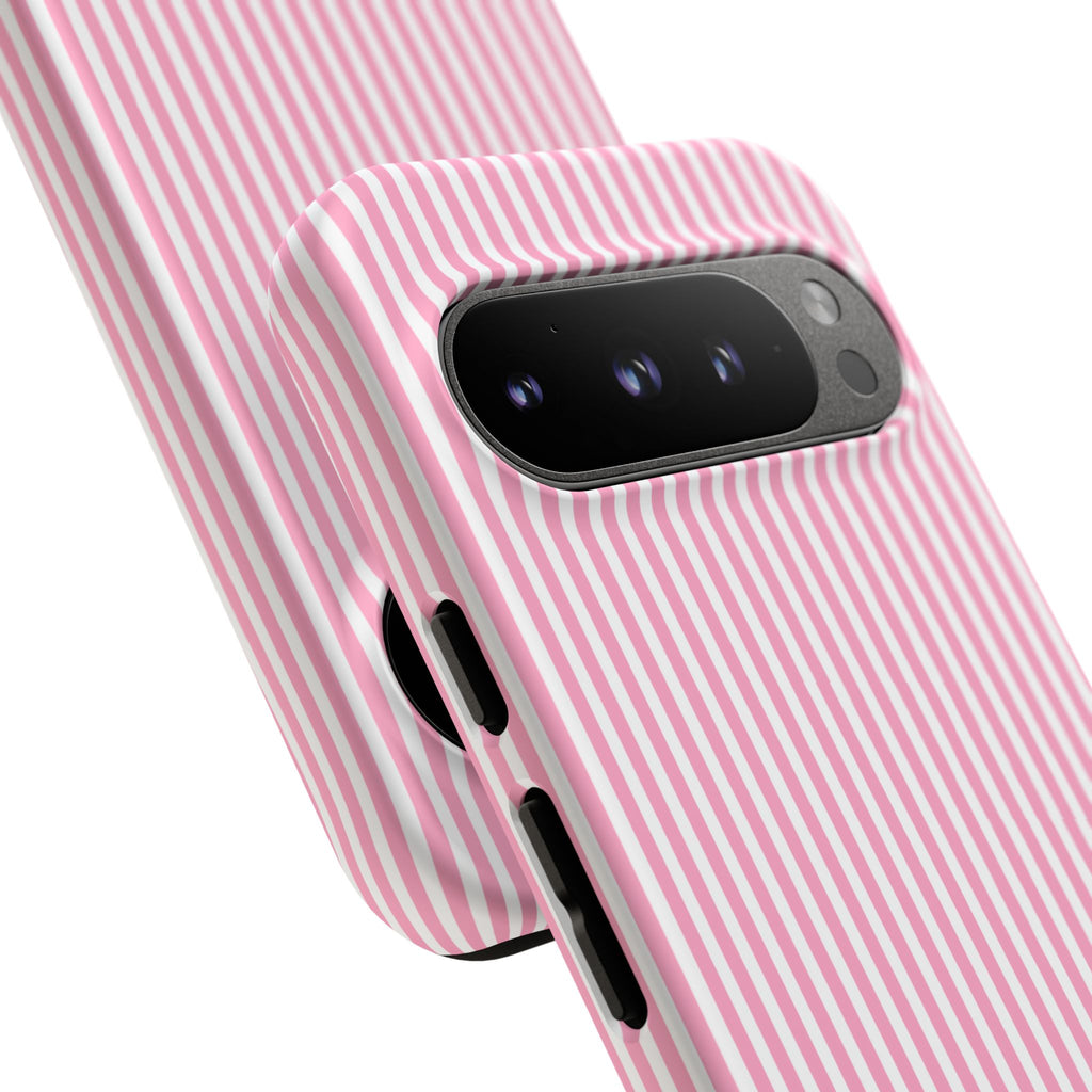 Galentines Day Pink Striped Lines phone case, Pink Stripe Iphone case | Tough Cases - Iphone, Samsung and Pixel Mobile cases