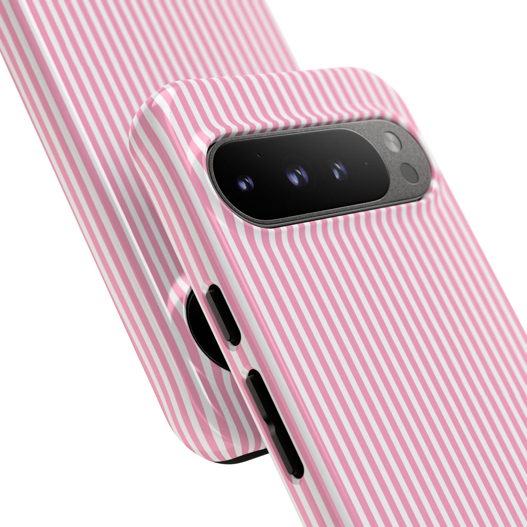 Galentines Day Pink Striped Lines phone case, Pink Stripe Iphone case | Tough Cases - Iphone, Samsung and Pixel Mobile cases